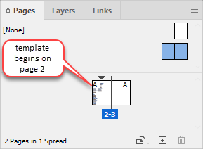 template using sections