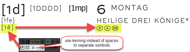 A U Holidays Symbols Tokens